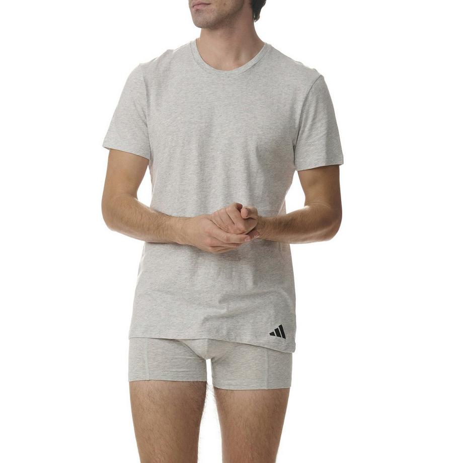 adidas Active Core Cotton 3PK Rundhals T-Shirt 3er Pack Figurbetont  