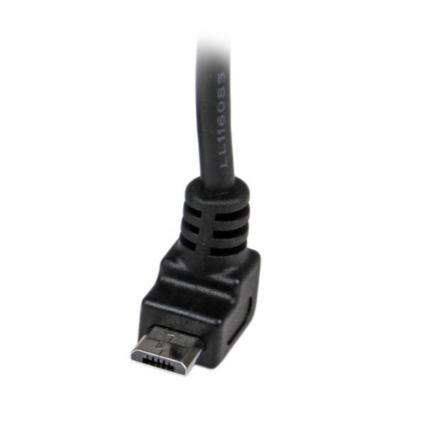 STARTECH.COM  Câble Micro USB 1 m - A vers Micro B coudé 90° vers le haut 