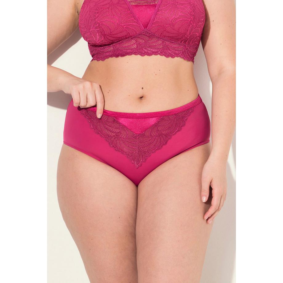 Ulla Popken Maxi slip pizzo microfibra  