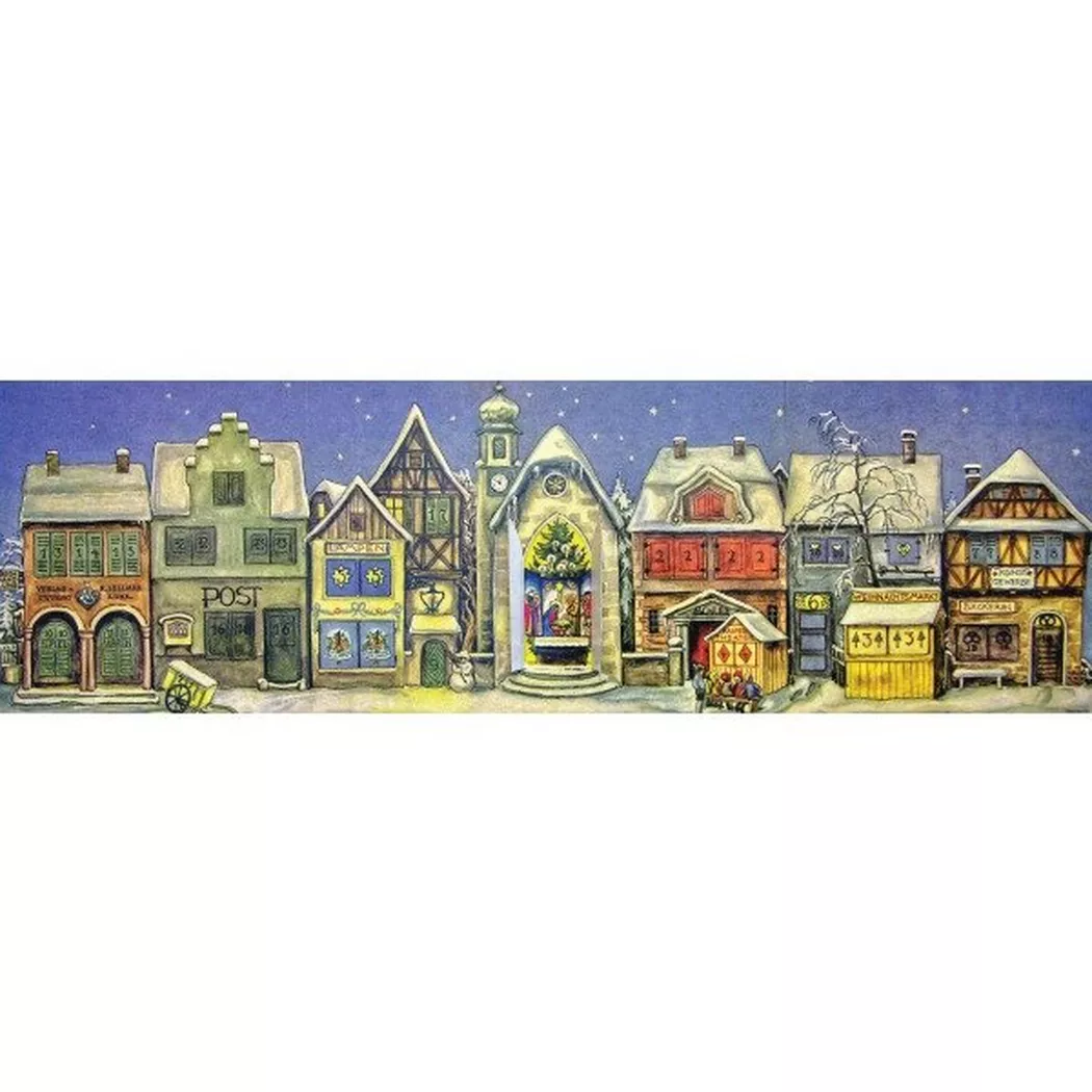 SELLMER -  Adventskalender 10x31cm RS4210, One Size