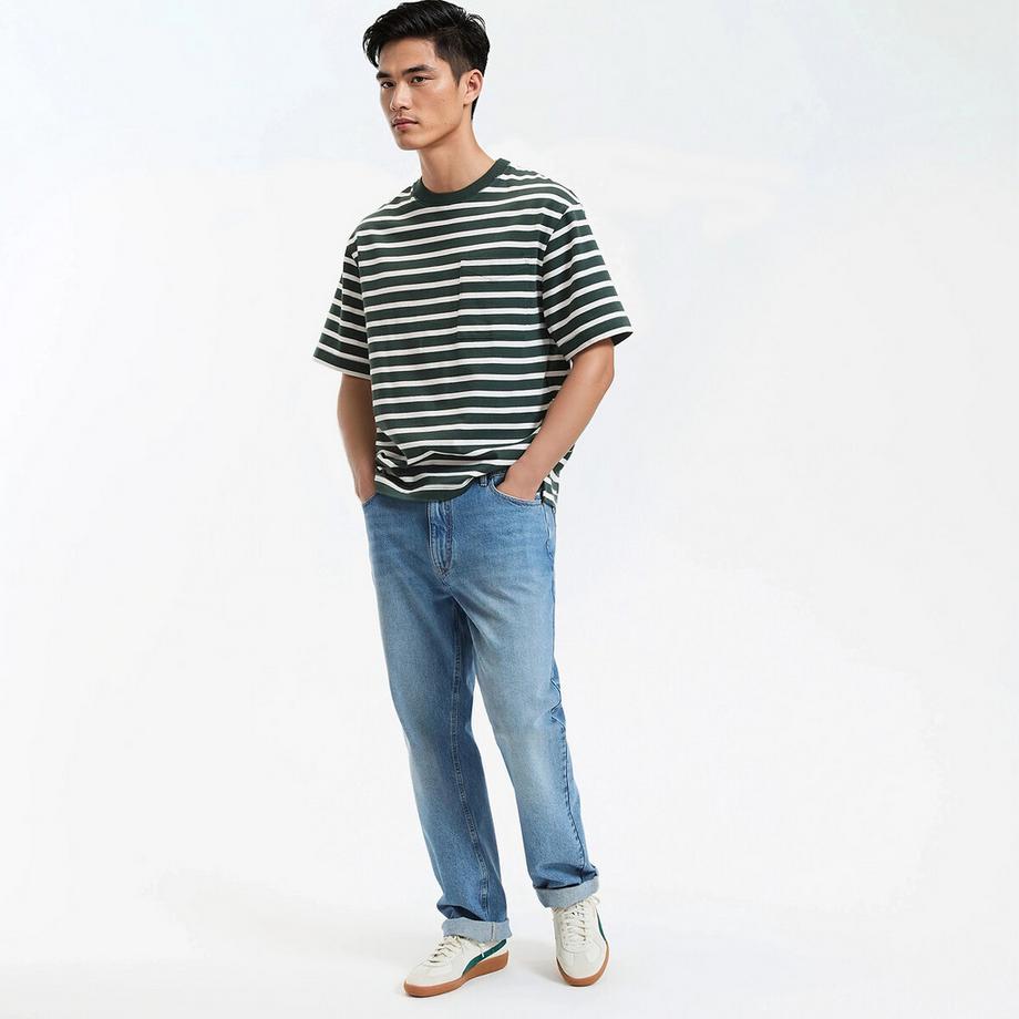 La Redoute Collections T-Shirt Rigata Marinaio Regular Fit  