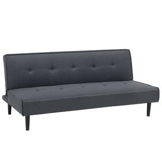 Beliani Schlafsofa aus Polyester Retro VISBY  