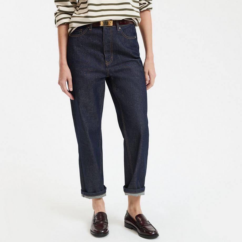 La Redoute Collections Jeans Dritto Vita Alta Lunghezza 7/8  