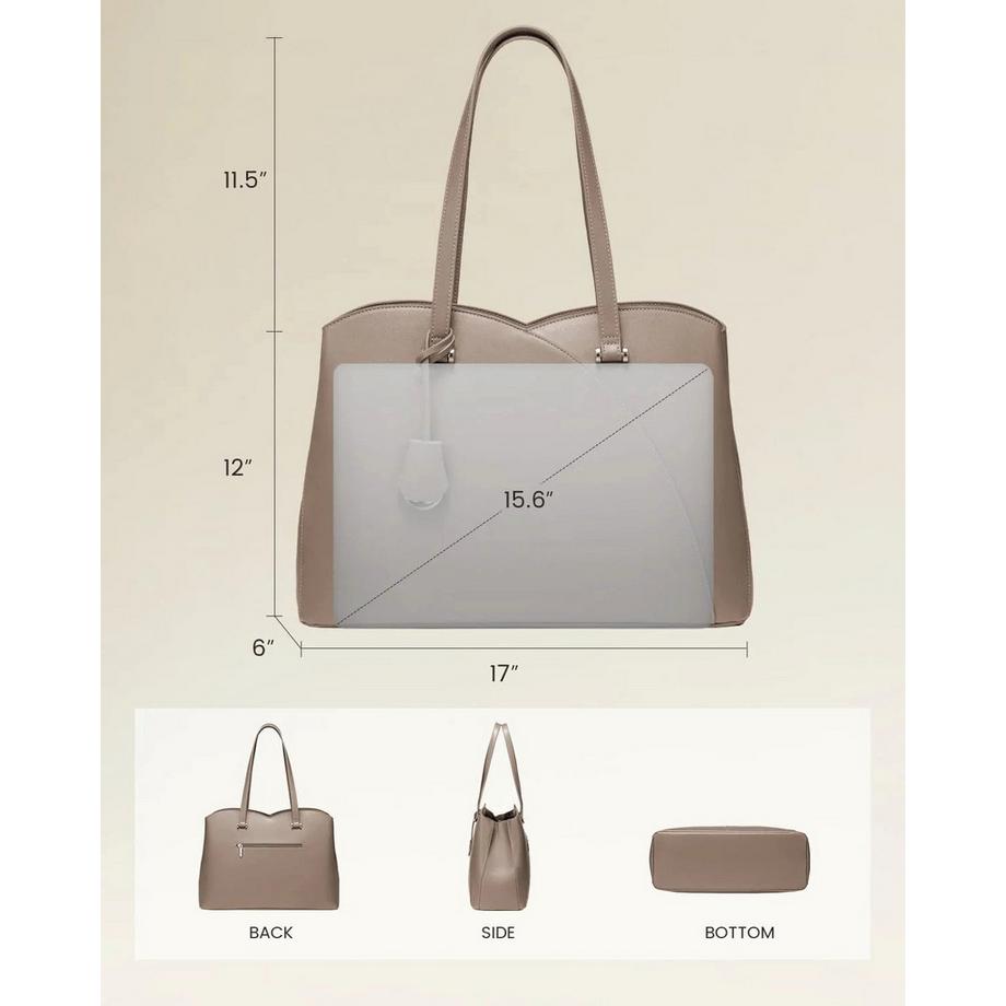 Only-bags.store Work Tote Bag mit Laptopfach  