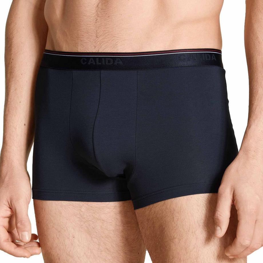 CALIDA New Boxer Natural Benefit 3P Boxer Ajusté Pack de 6  