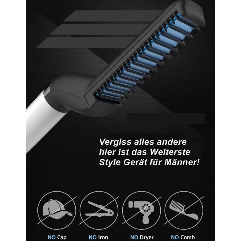 Havetime  Elektrische Bart Glätteisen und Haarstyler 