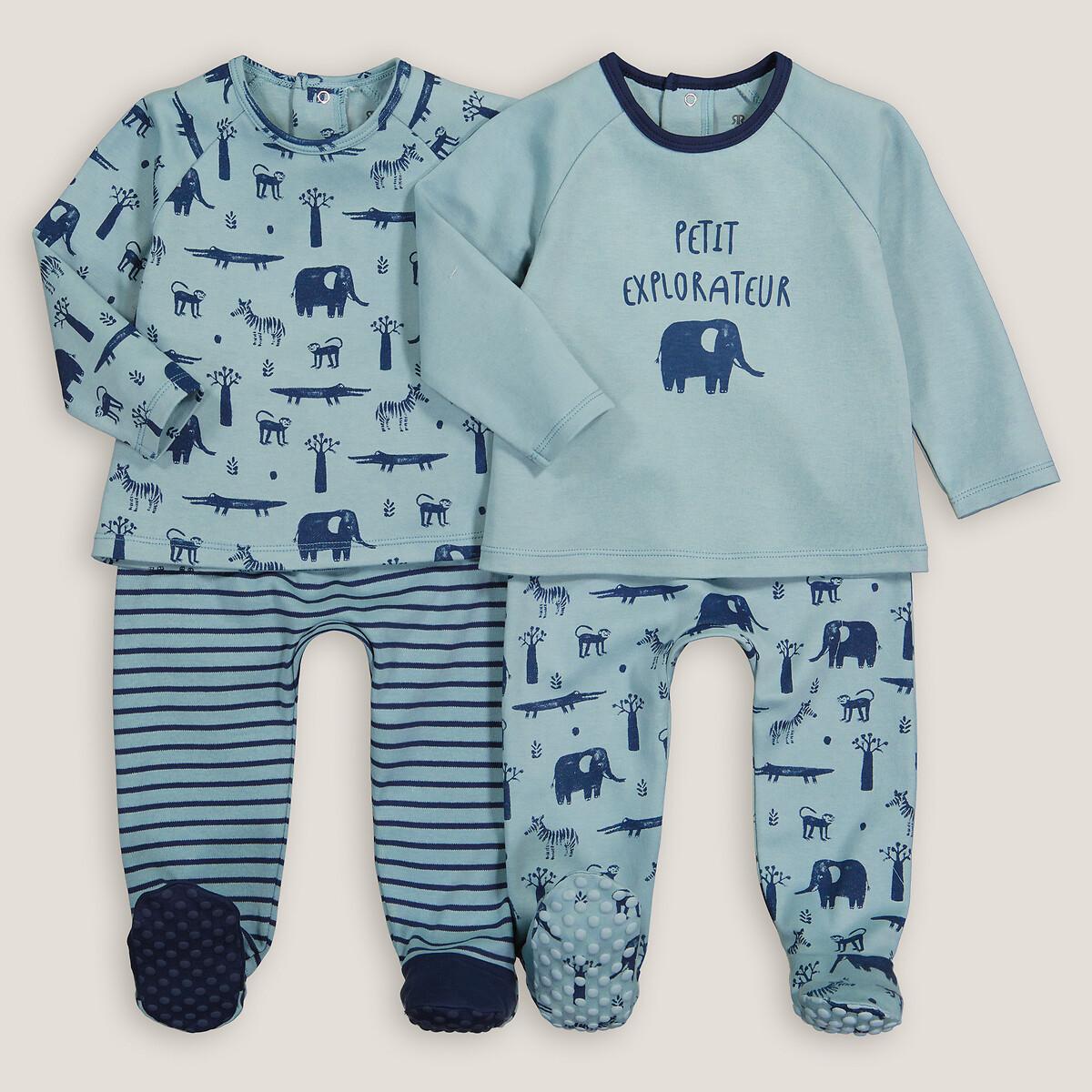Image of 2er-pack Pyjamas Unisex Blau 9M