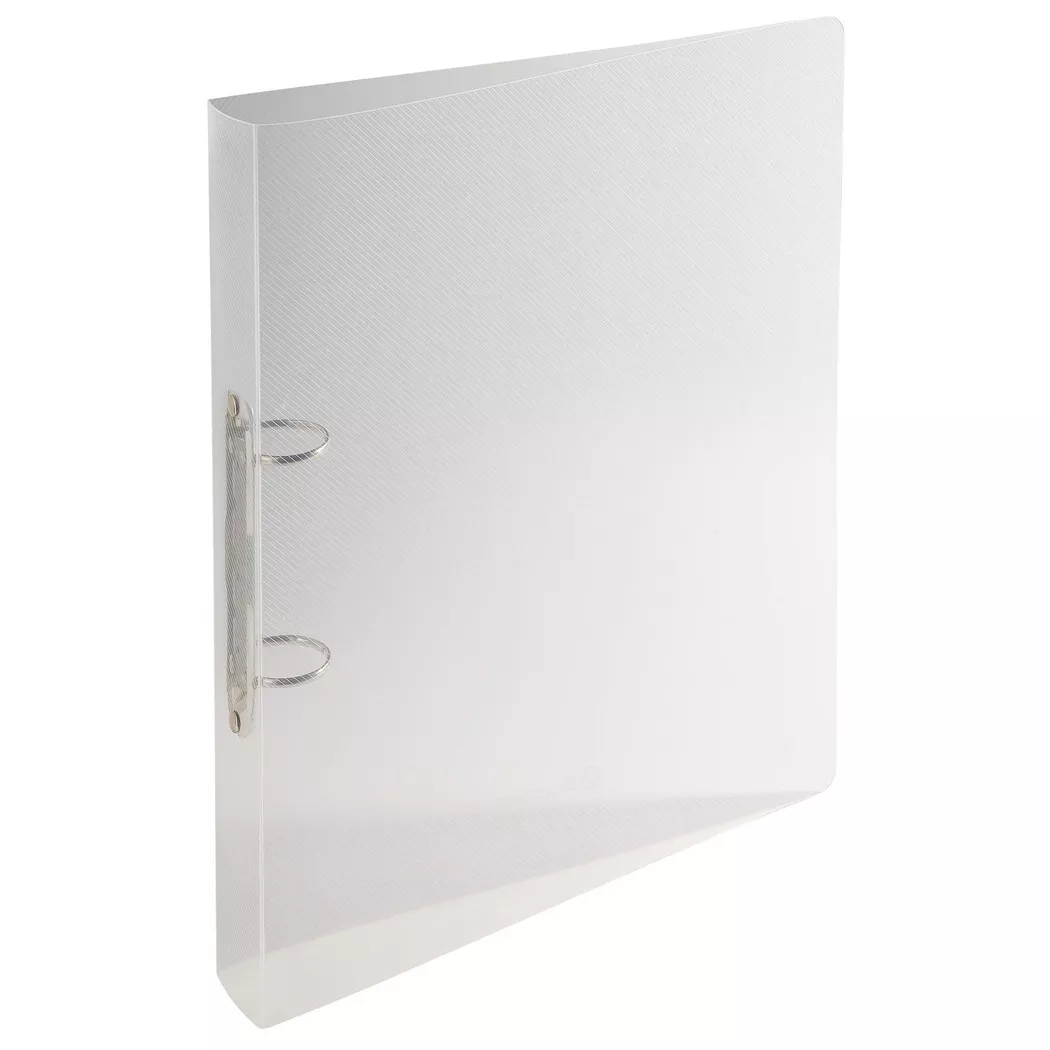 EXACOMPTA Ringbuch PP, 2-Ring-Mechanik, DIN A4+, kristall