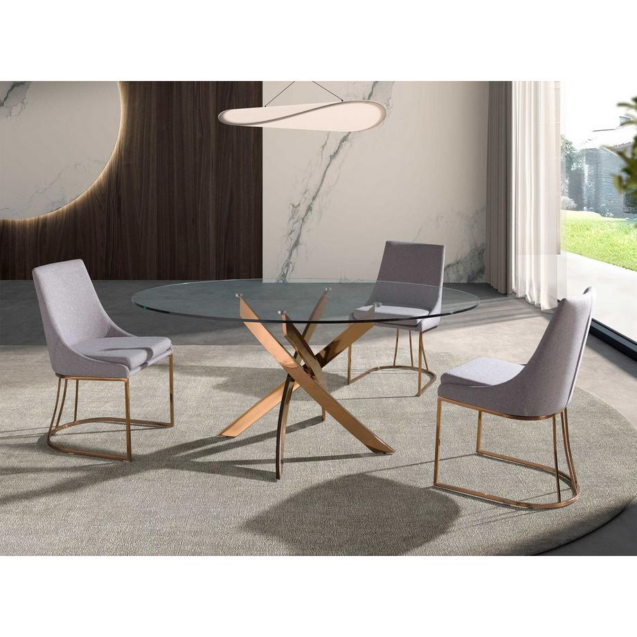 ANGEL CERDA Tavolo da pranzo rotondo  