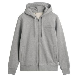 GANT Tonal Shield Full Zip Hoodie Vestibilità Regular  