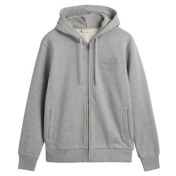 Sweatjacke  Bequem sitzend-REGULAR TONAL SHIELD FULL ZIP HOODIE