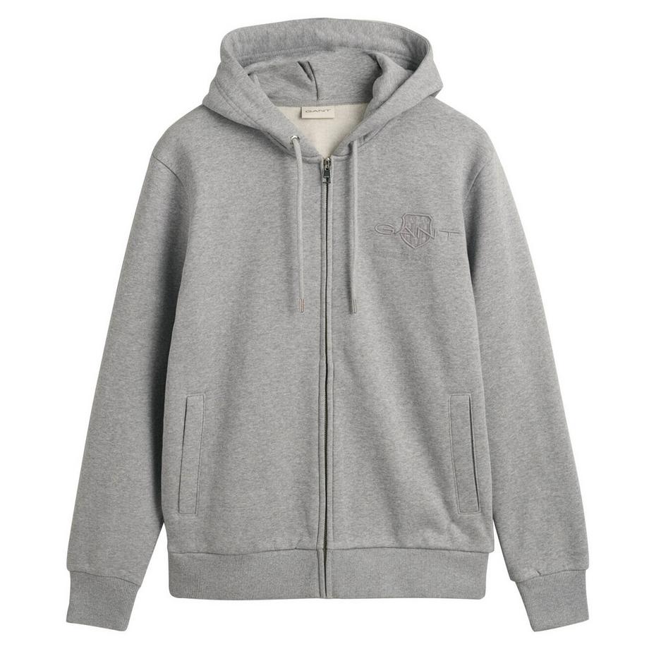 Sweatjacke  Bequem sitzend-REGULAR TONAL SHIELD FULL ZIP HOODIE