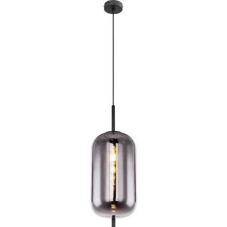 mutoni Lampada a sospensione Blacky in metallo nero 1xE27  