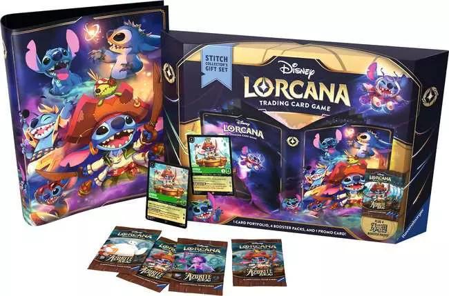 Ravensburger  Lorcana: Azurite Sea - Stich Collector's Gift Set -E- 