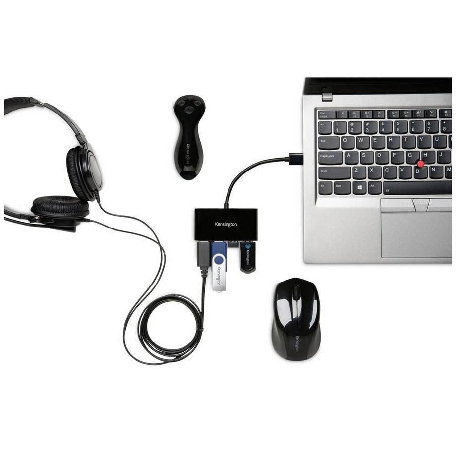 Kensington  UH4000 4 Port Hub, USB 3 – 