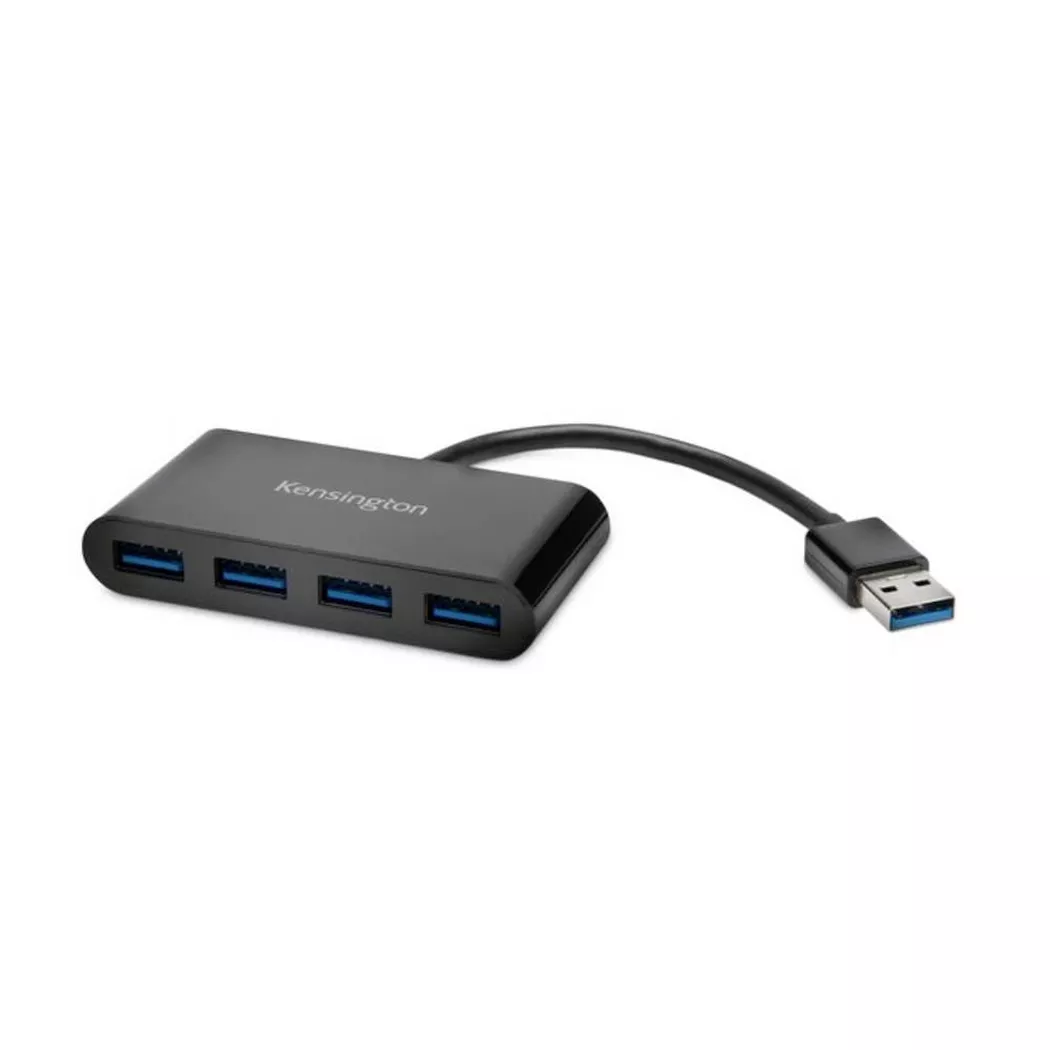 Kensington - UH4000 4 Port Hub, USB 3 –, Schwarz