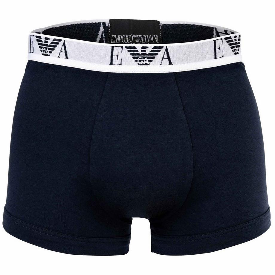 EMPORIO ARMANI Bold Monogram Figurbetonte Boxershorts 3er Pack  