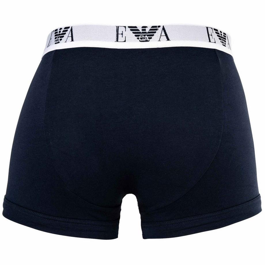 EMPORIO ARMANI Bold Monogram Figurbetonte Boxershorts 3er Pack  