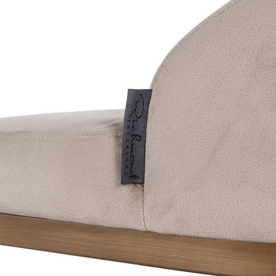 mutoni Chaise de bar Bolton kaki or brossé 103  