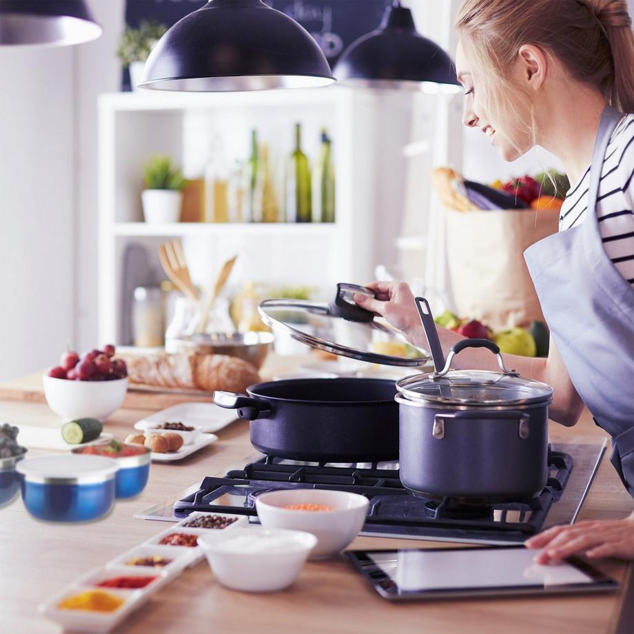 B2X  Ensemble de bols avec couvercle 3 pièces 