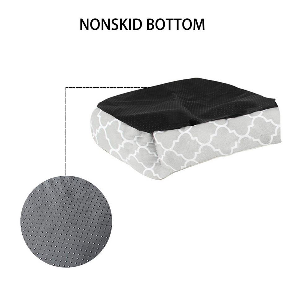 Intirilife  Flauschiges Haustierbett mit doppelseitigem Innenkissen 