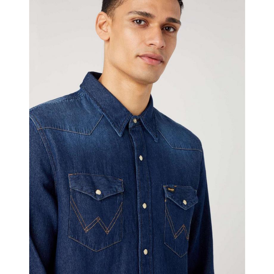 Wrangler 27MW Icon Chemise en Jean Regular Fit  