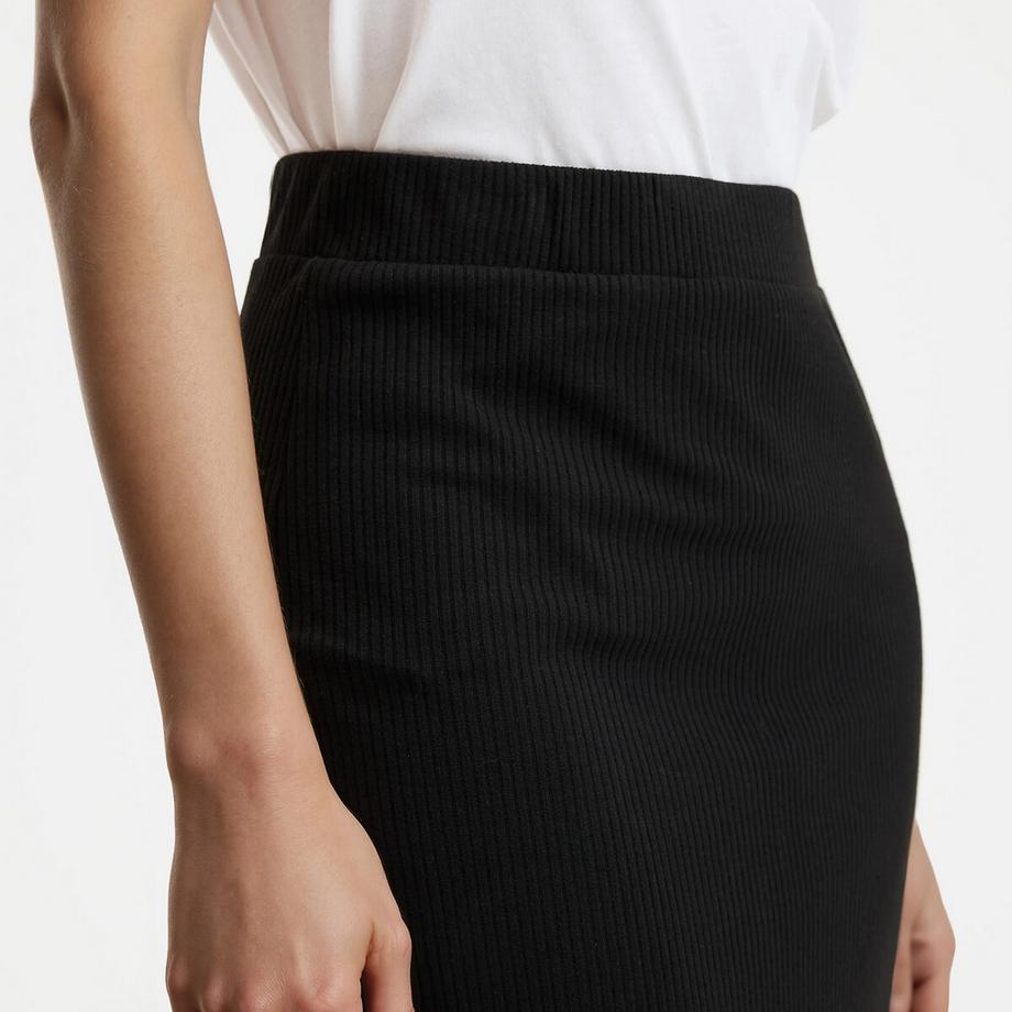 La Redoute Collections Enger Rippjersey Maxirock  