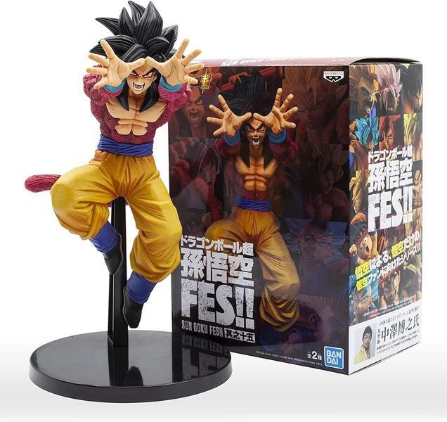 Banpresto  Figur: Dragon Ball Super Son Goku FES - SSJ4 Goku (16 cm) 