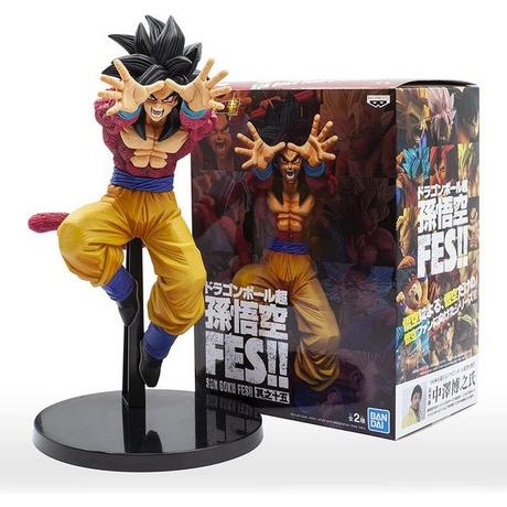 Banpresto  Figur: Dragon Ball Super Son Goku FES - SSJ4 Goku (16 cm) 