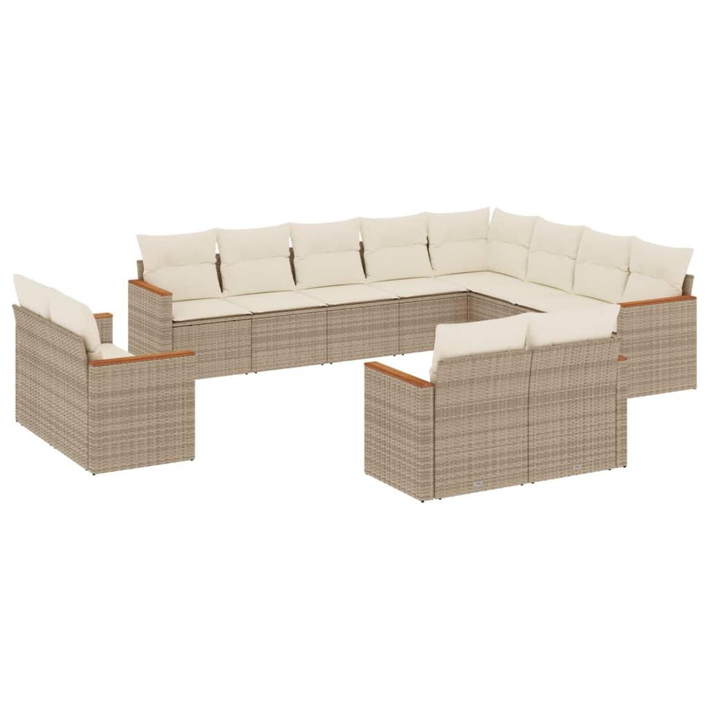 VidaXL Garten sofagarnitur poly-rattan  