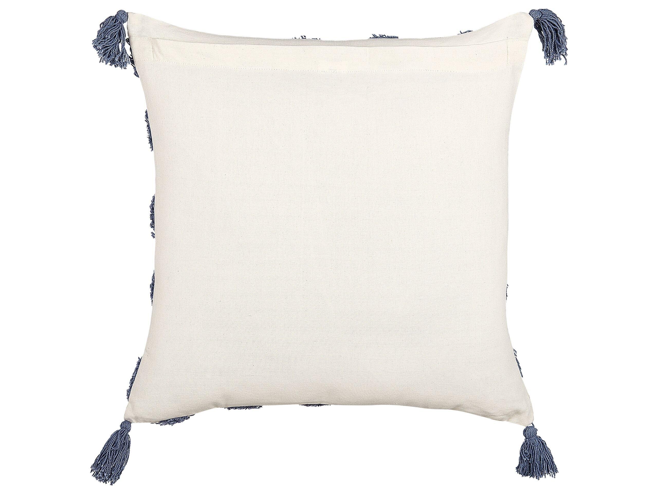 Beliani Coussin en Coton Traditionnel JACARANDA  