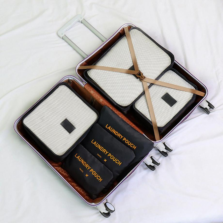 Northio  Reisetaschen - verschiedene Größen - 6 Stück - 