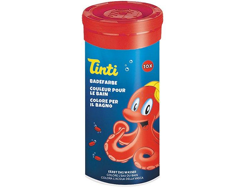 Tinti  Badefarbe Röhrchen Rot (10Teile) 