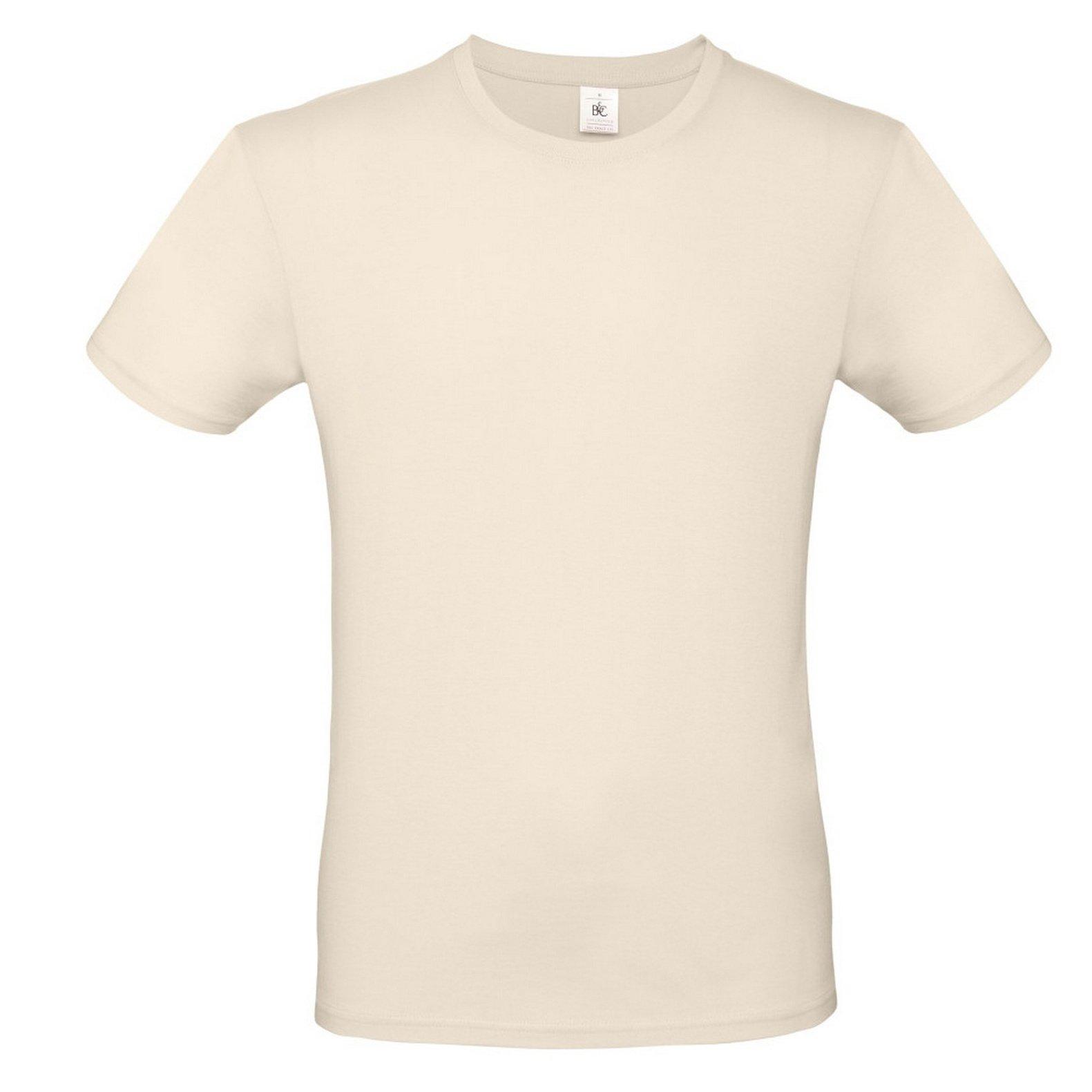 Image of B&c Tshirt #e150 Herren Beige XS