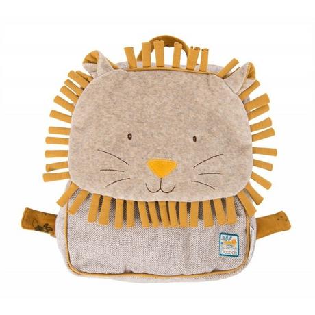 Moulin Roty  Sous mon Baobab, Rucksack Löwe 