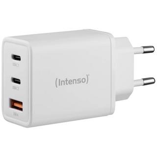 Intenso  W65ACC GaN USB-Ladegerät 65 W Innenbereich Ausgangsstrom (max.) 3.25 A Anzahl Ausgänge: 3 x USB-A, USB- 