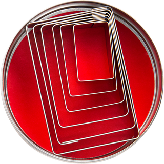 STAEDTER Set d'emporte-pièces rectangle 6 pièces  