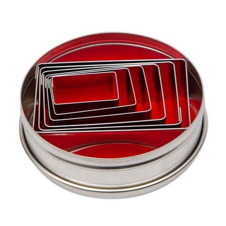 STAEDTER Set d'emporte-pièces rectangle 6 pièces  