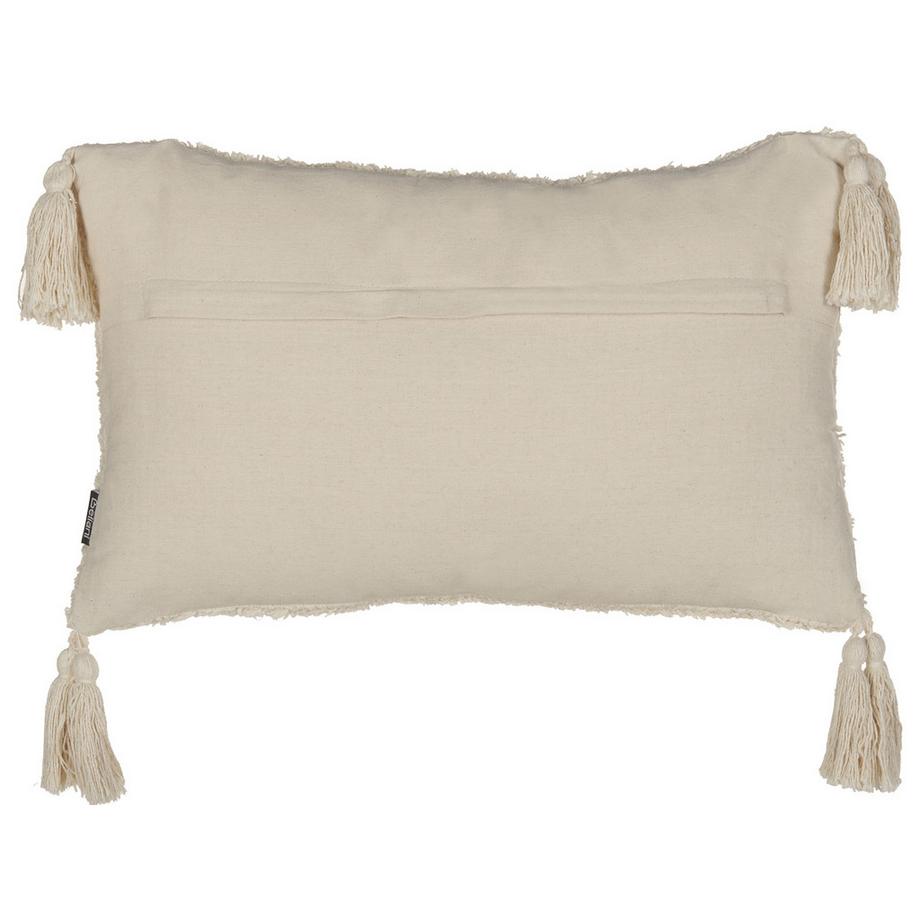 Beliani Lot de 2 coussins décoratifs en Coton Boho CASSIOPE  