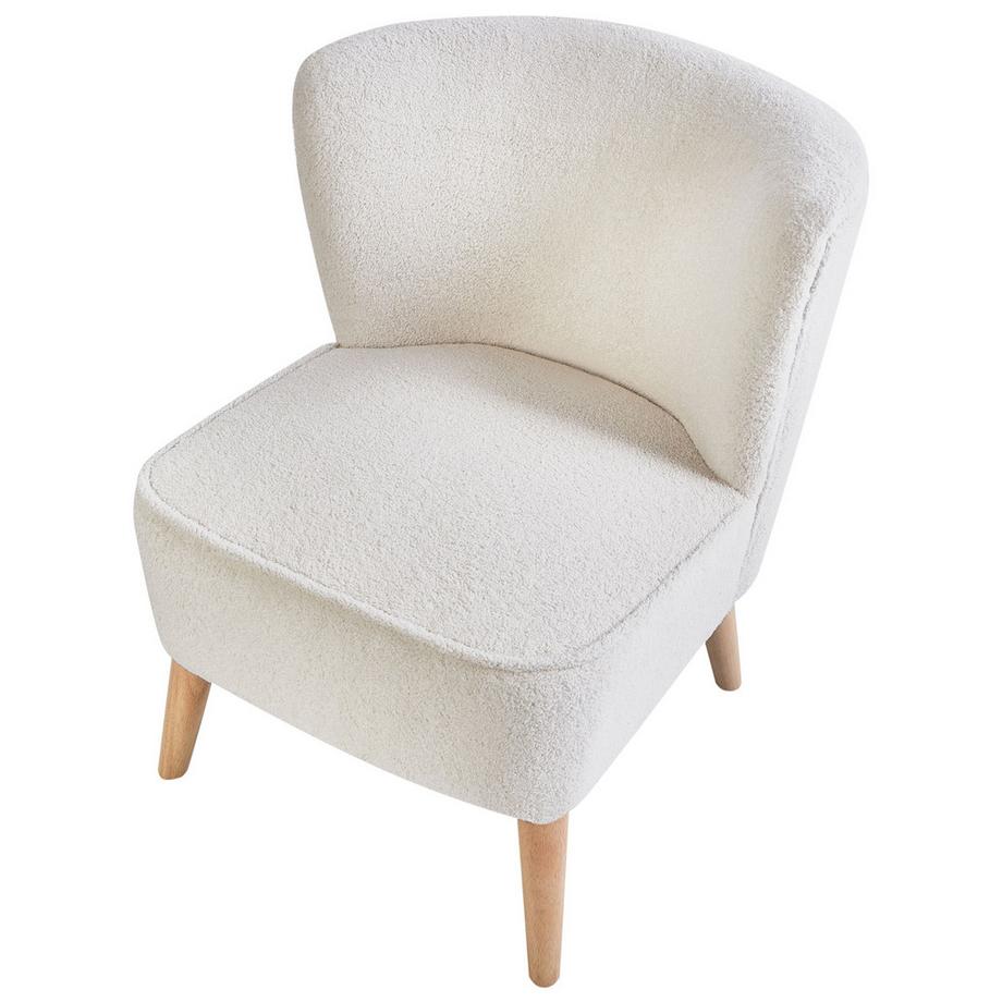 Beliani Sessel aus Bouclé Retro ALVEN  