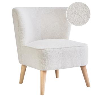 Fauteuil en Bouclé Rétro ALVEN