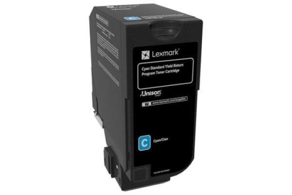 Image of LEXMARK Toner-Modul return cyan 74C2SCO CS720/725/CX725 7000 Seiten