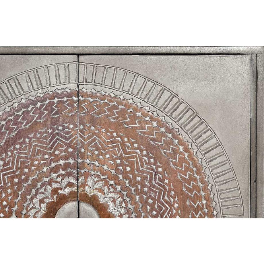 mutoni Sideboard Wood Mandala Mango 150  