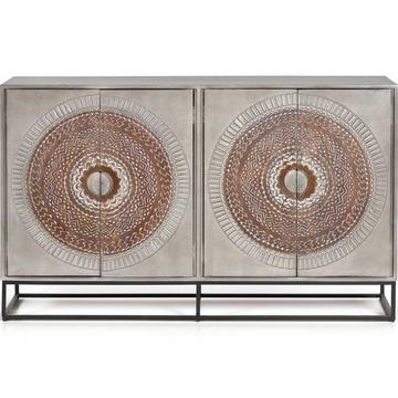 Sideboard Wood Mandala Mango 150