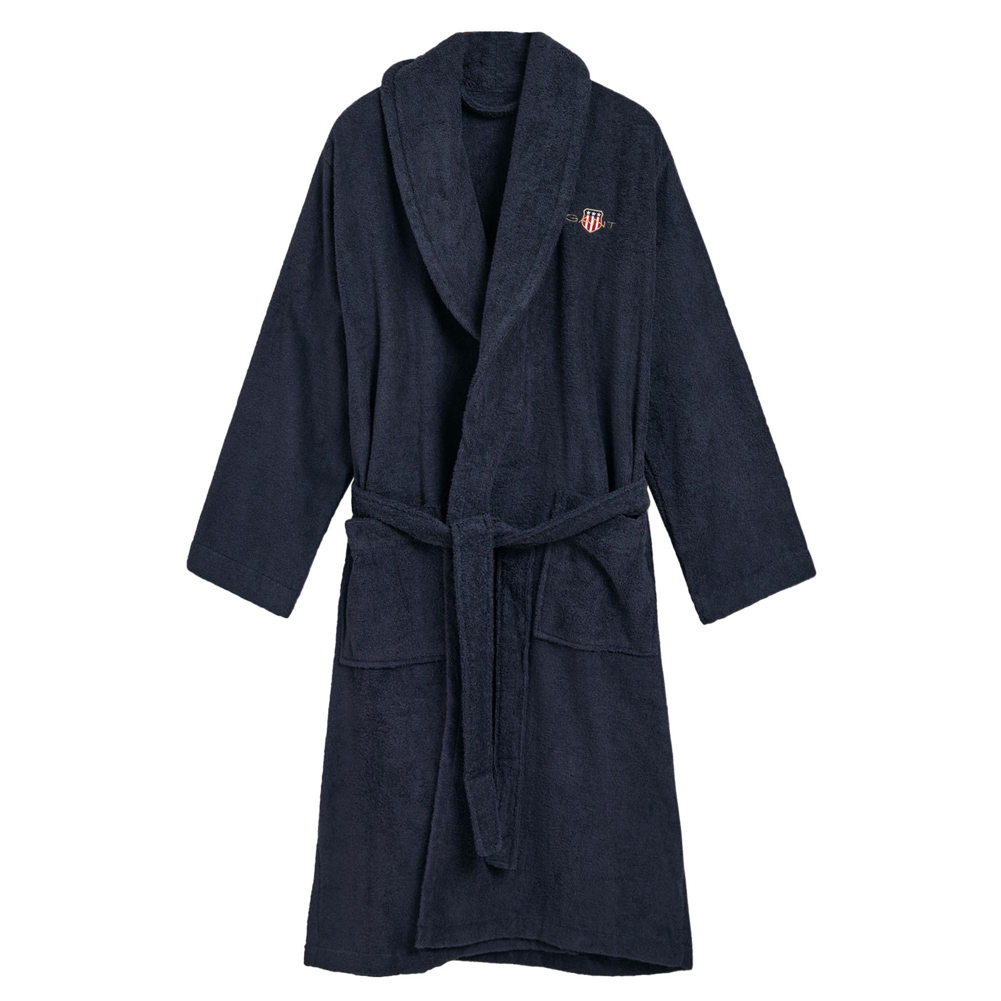 GANT  Bademantel  Bequem sitzend-ARCHIVE SHIELD TERRY ROBE 