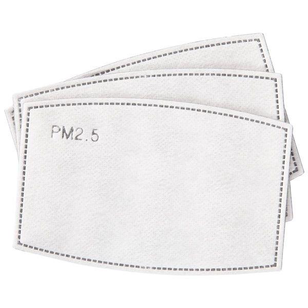 Image of Gesichtsmaskenfilter Pm2.5 3erpack Unisex Weiss