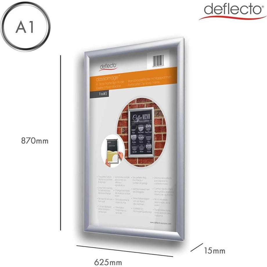 Deflecto Klapprahmen SFA1S  