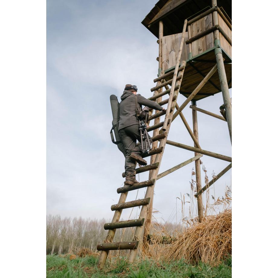 SOLOGNAC  Fleece - VESTE POLAIRE 500 VERTE 