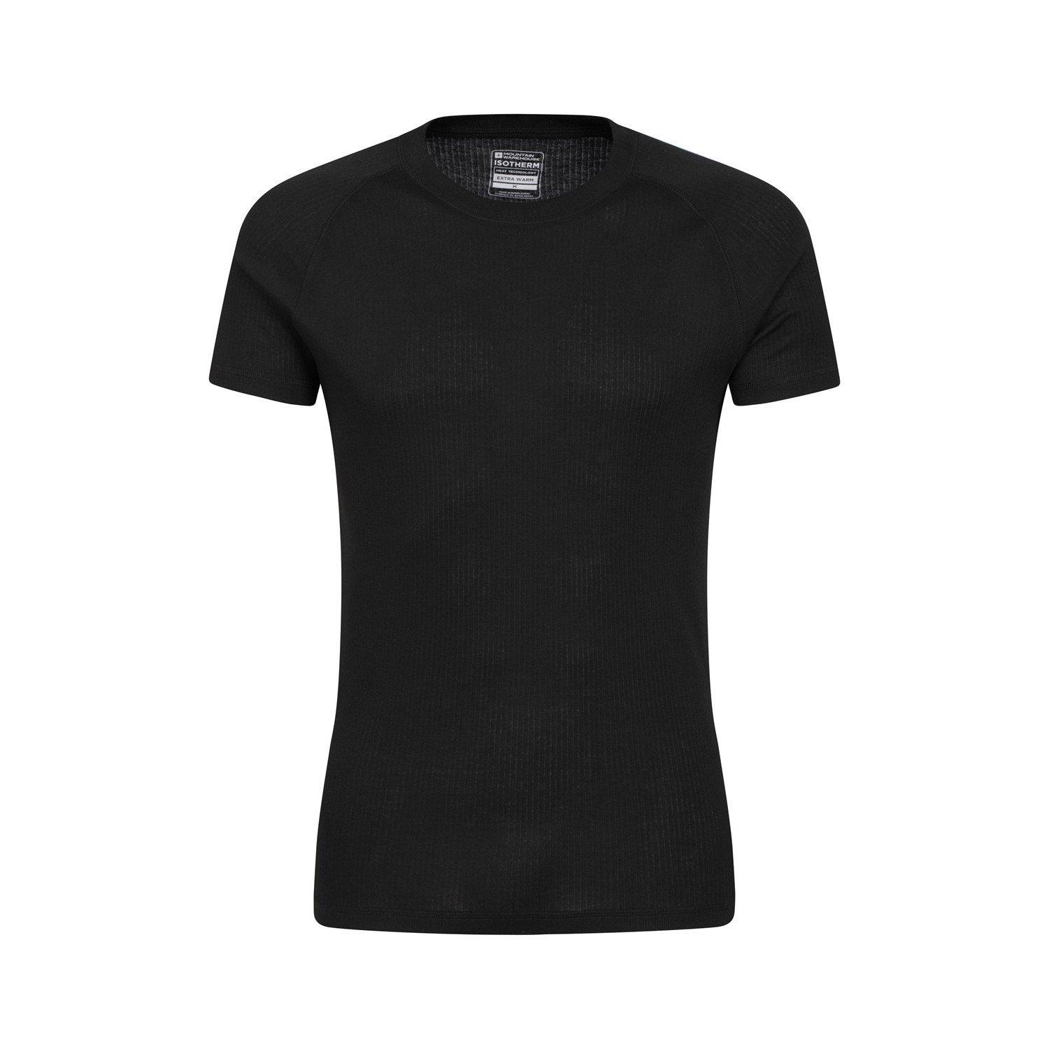 Image of Talus Thermotop Rundhalsausschnitt Kurzärmlig Herren Schwarz XXL