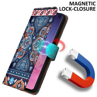 Cadorabo  Housse compatible avec Samsung Galaxy S10 4G - Coque de protection avec fermeture magnétique, fonction de support et compartiment pour carte 